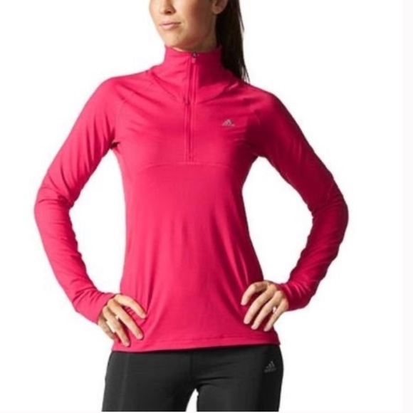 adidas climalite 1/4 zip pullover